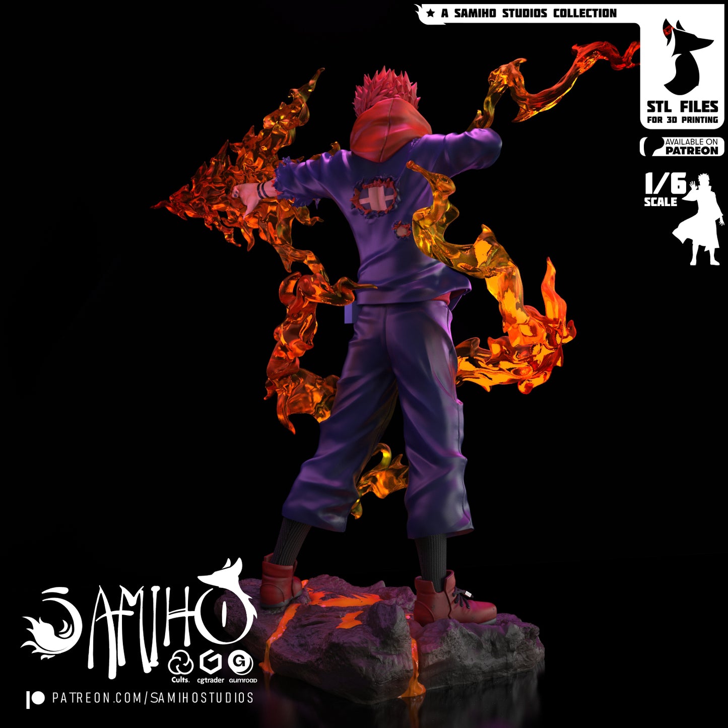 Sakuna - Unassembled and Unpainted Garage Kit - Model Designed by Samiho Studios
