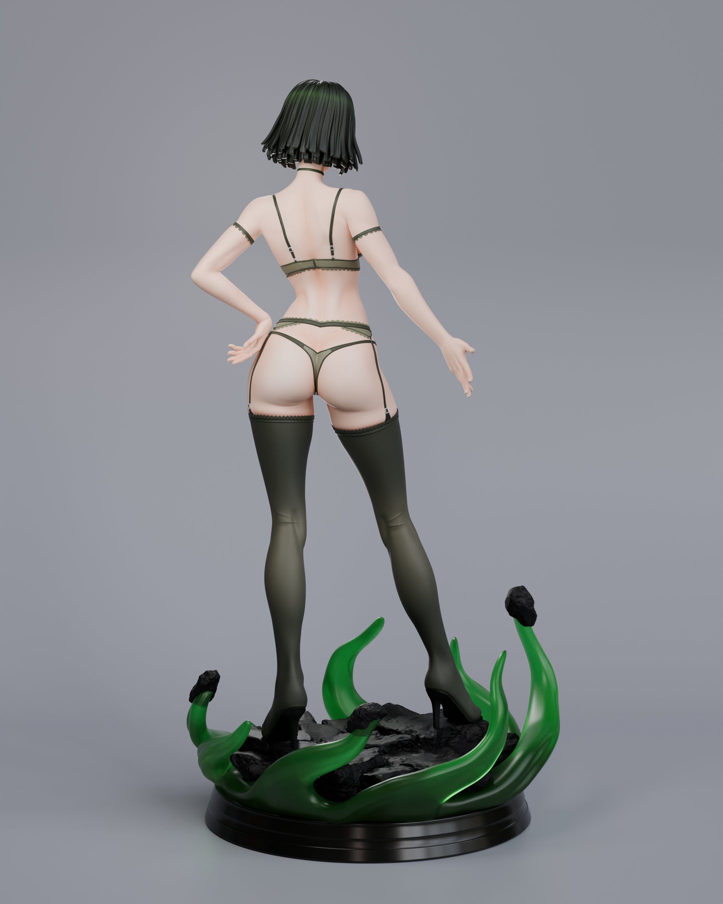 Fubuki NSFW - Unassembled and Unpainted Garage Kit - Model Designed by Abe3d/Davi