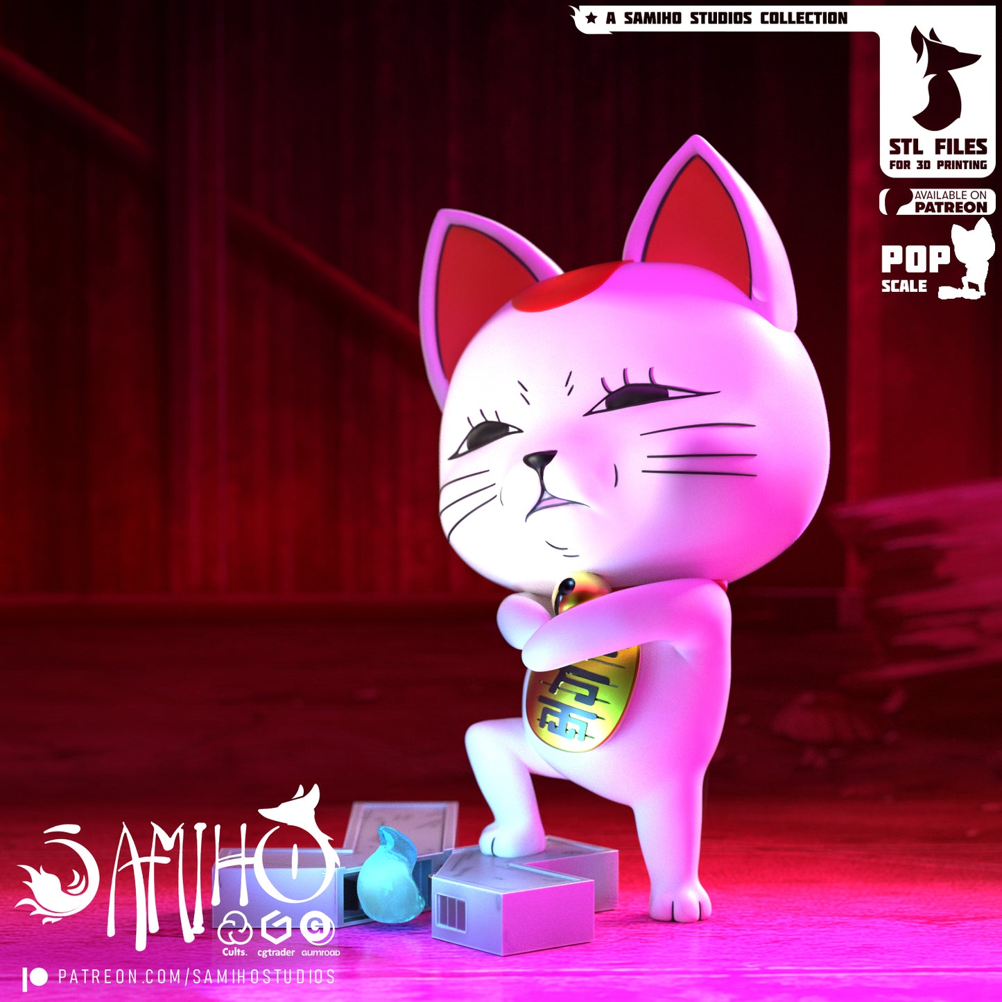 Turbo Granny - Unassembled and Unpainted Garage Kit - Model Designed by Samiho Studios