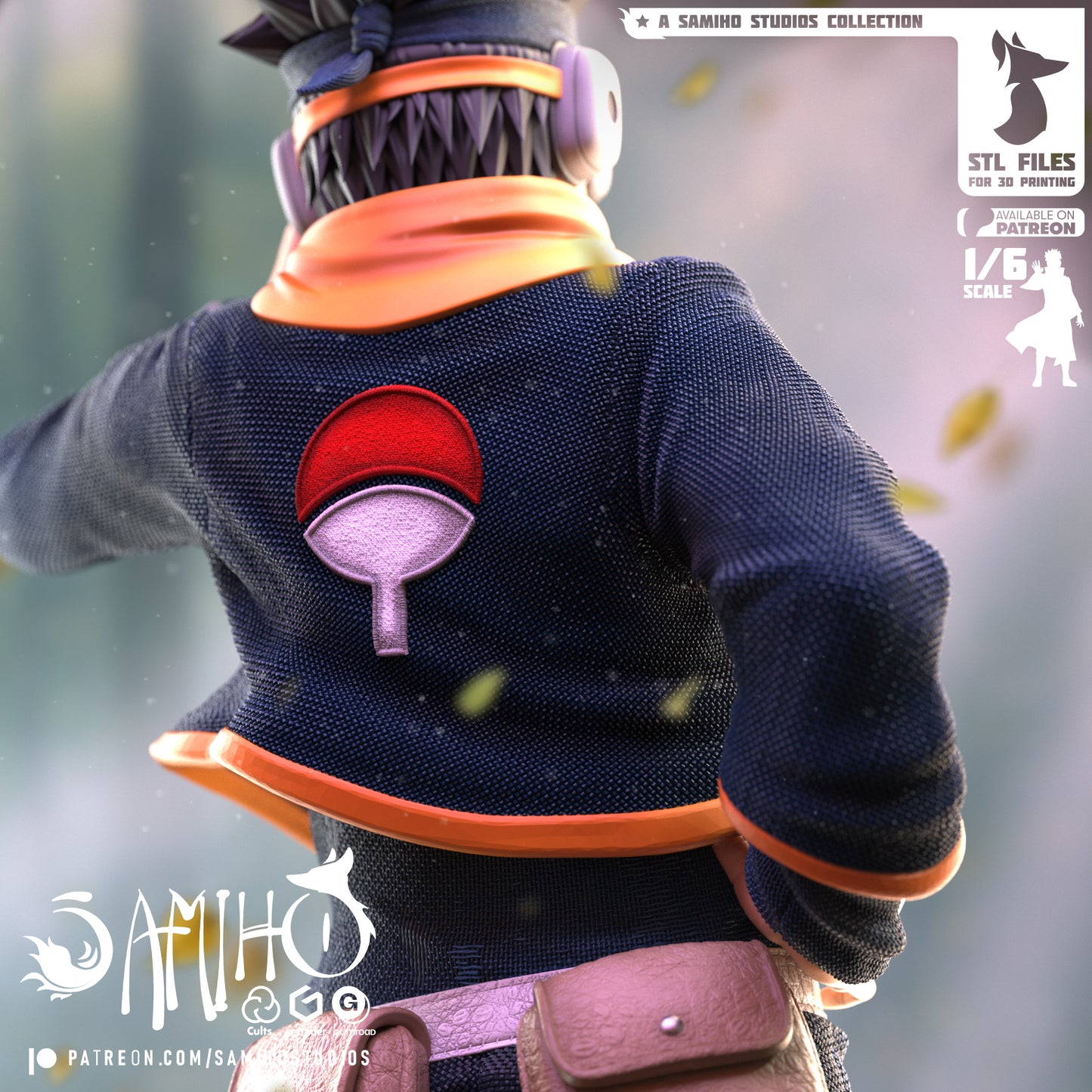 Young Obito - Unassembled and Unpainted Garage Kit - Model Designed by Samiho Studios