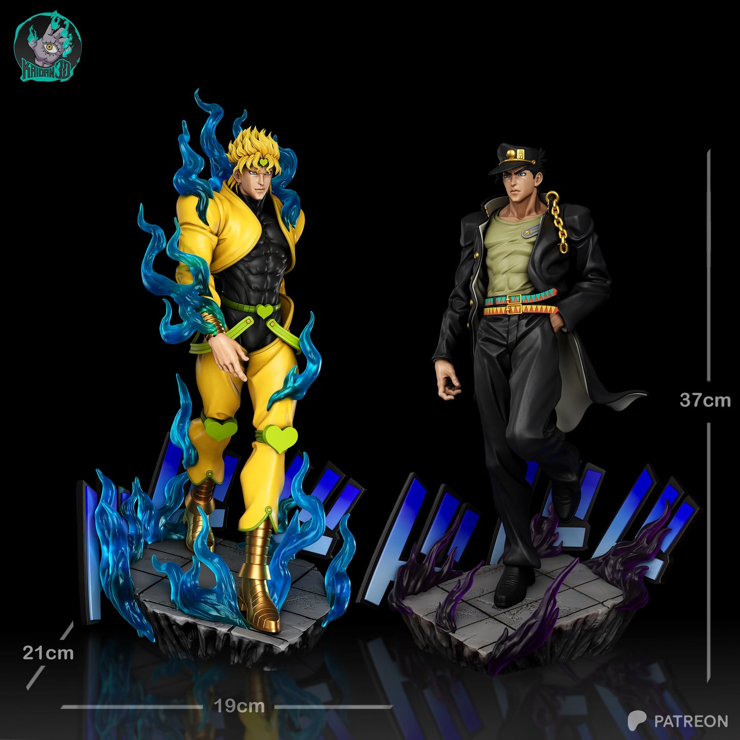 Dio - Unassembled and Unpainted Garage Kit - Model Designed by Kaidan3D