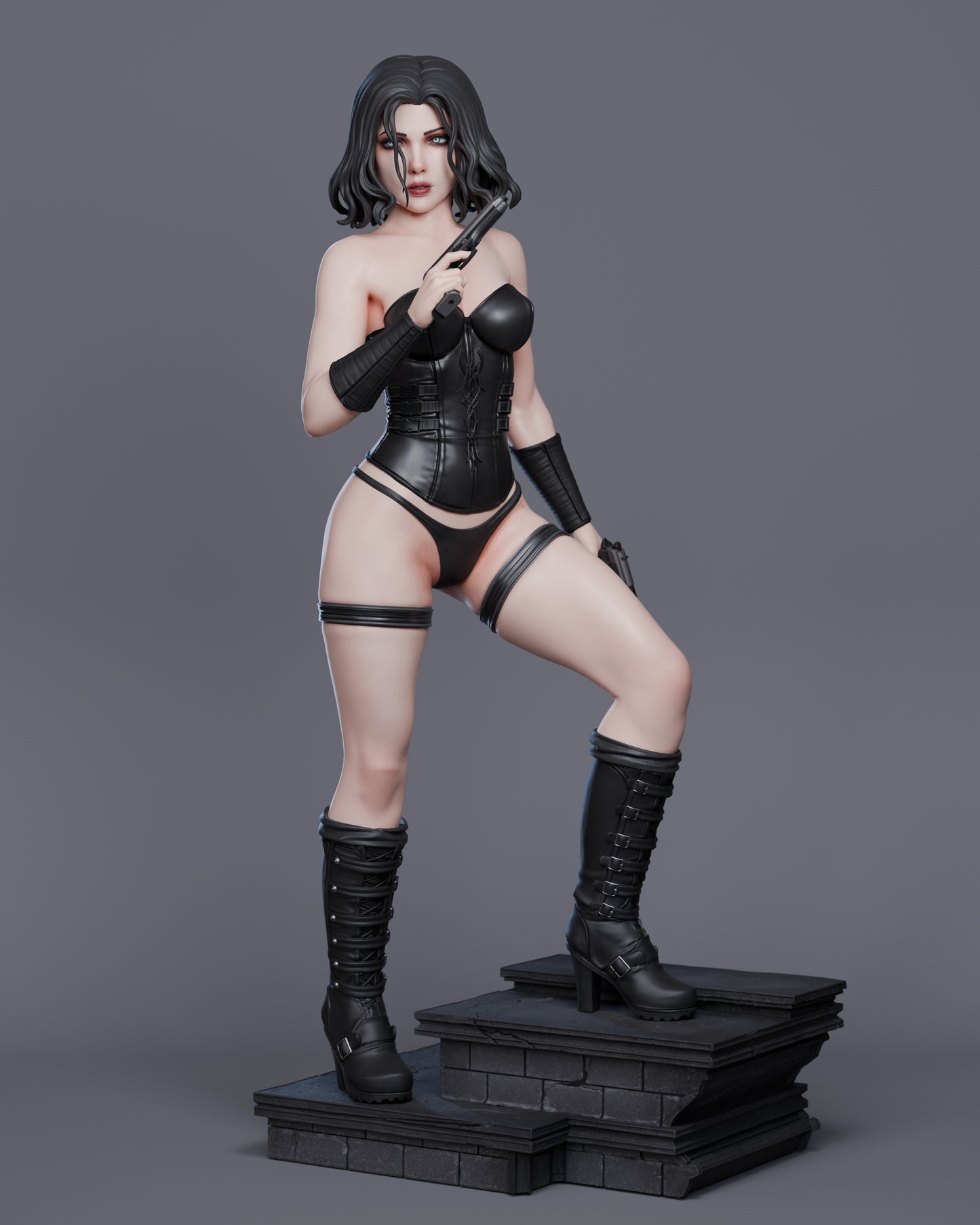 Selene (Underworld) - Unassembled and Unpainted Garage Kit - Model Designed by Abe3d and Davi