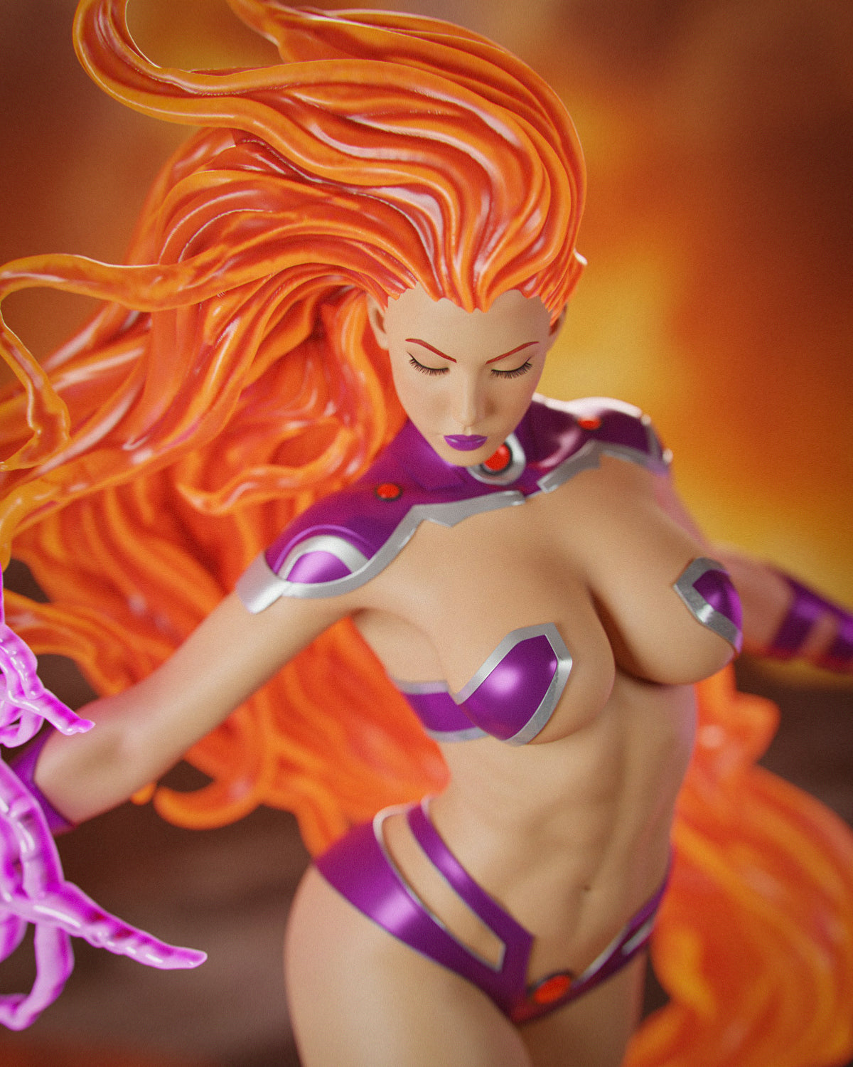 Starfire - Unassmebled and Unpainted Garage Kit - Model Designed by Abe3d/Marcio
