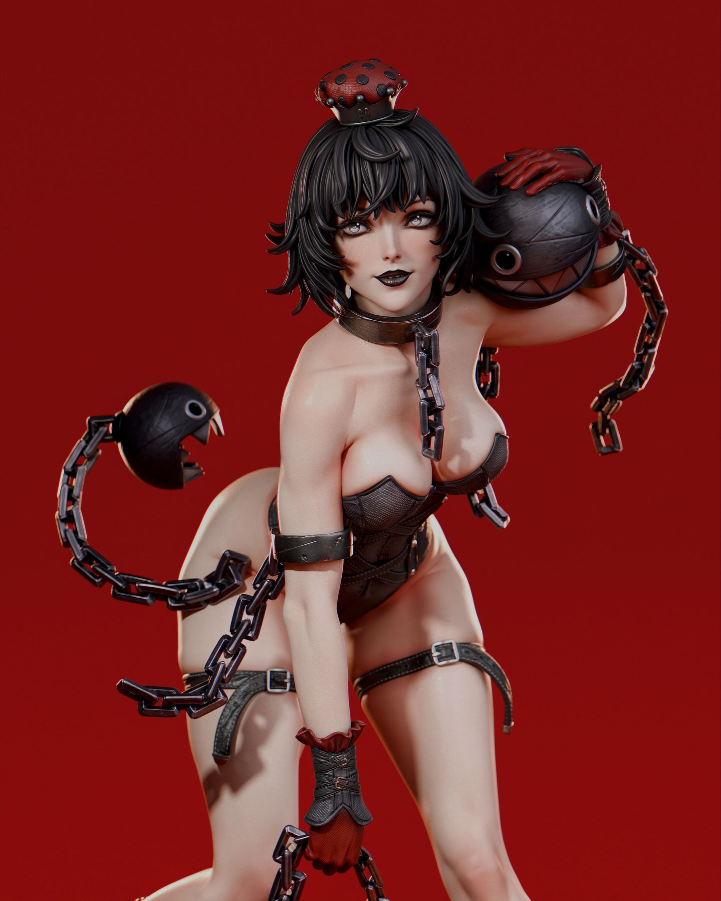 Chompette - (VARIANT PARTS INCLUDED) - Unassembled and Unpainted Garage Kit - Model Designed by Abe3D/Davi