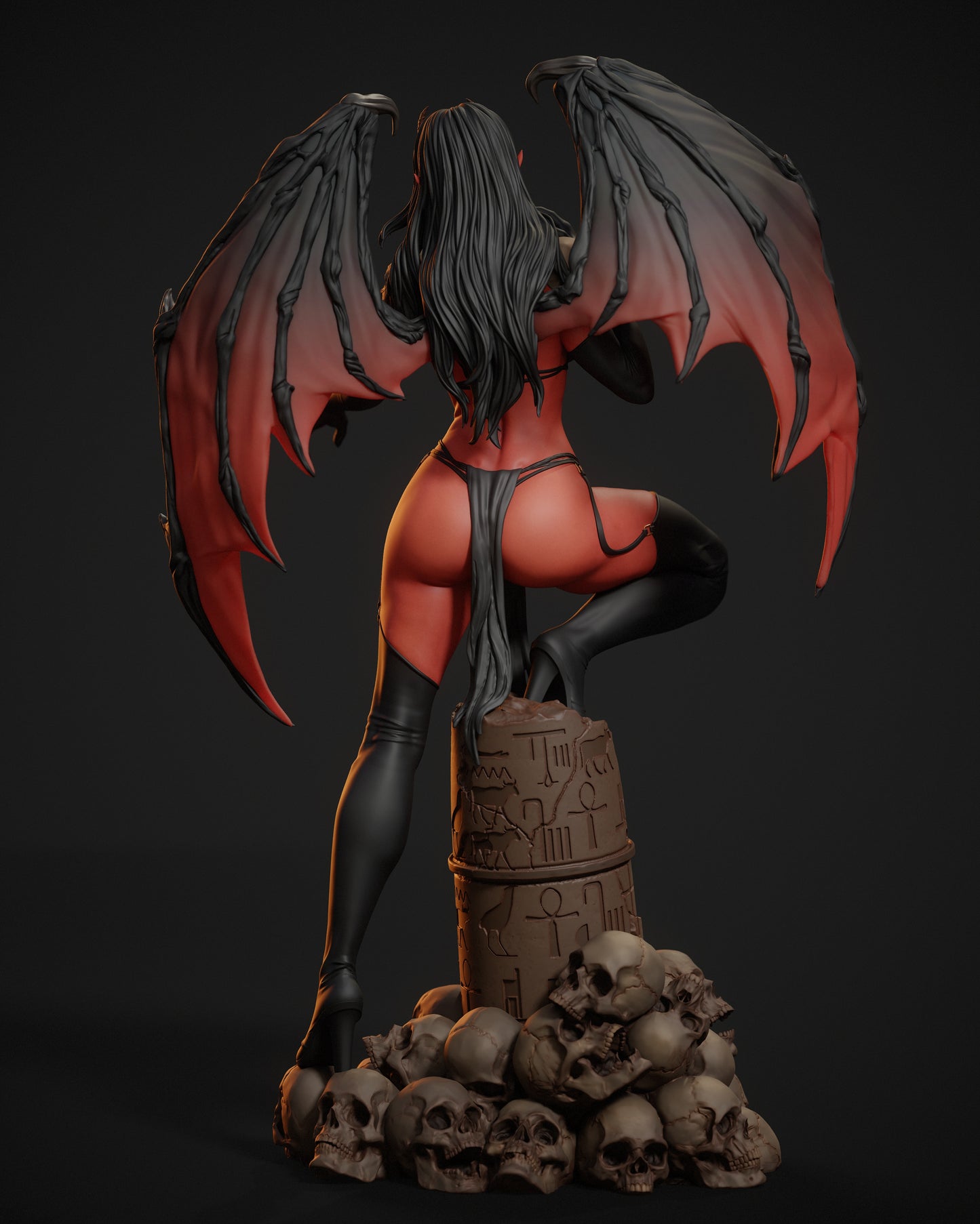 Purgatori - Unassembled and Unpainted Garage Kit - Model Designed by Abe3d