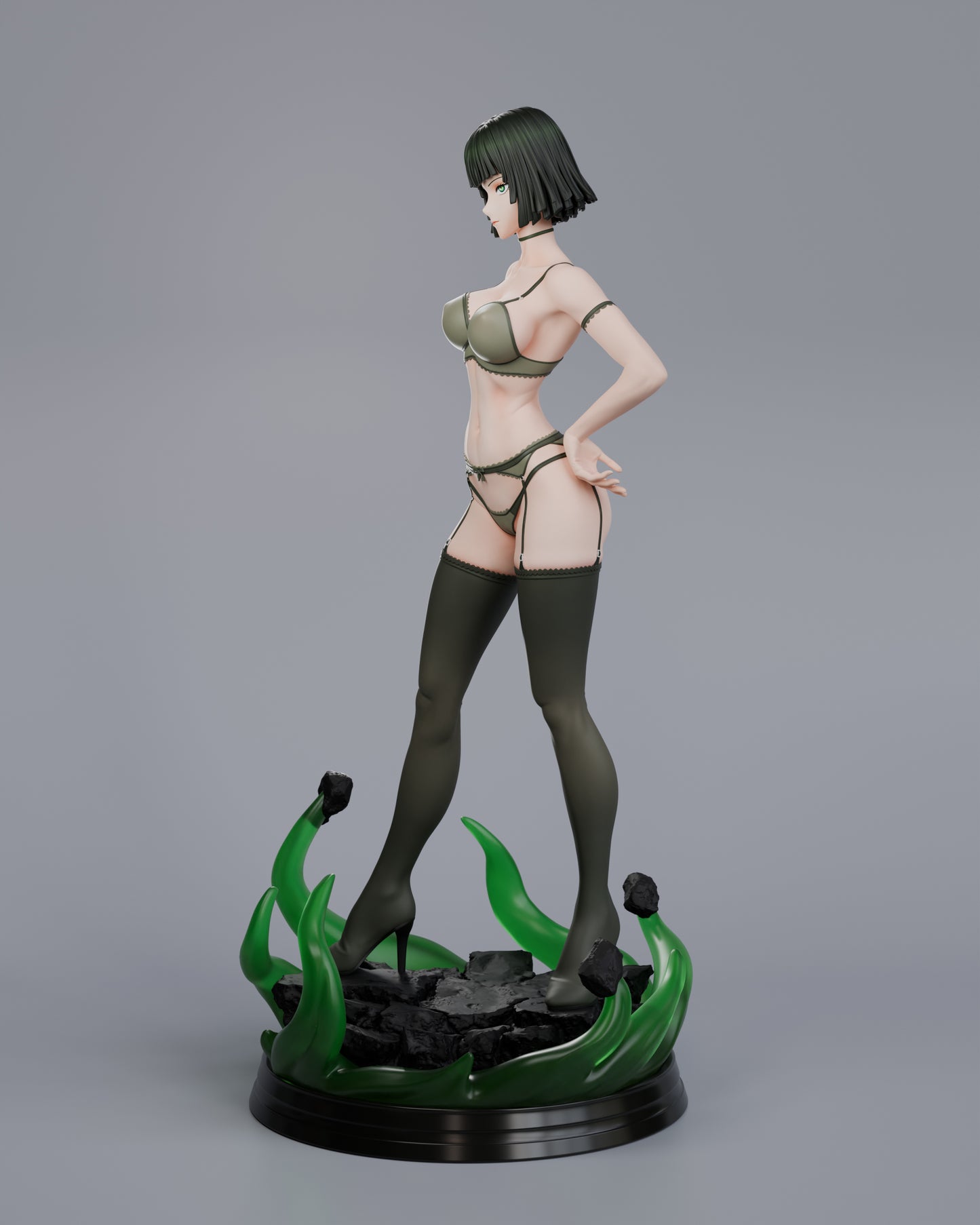 Fubuki NSFW - Unassembled and Unpainted Garage Kit - Model Designed by Abe3d/Davi