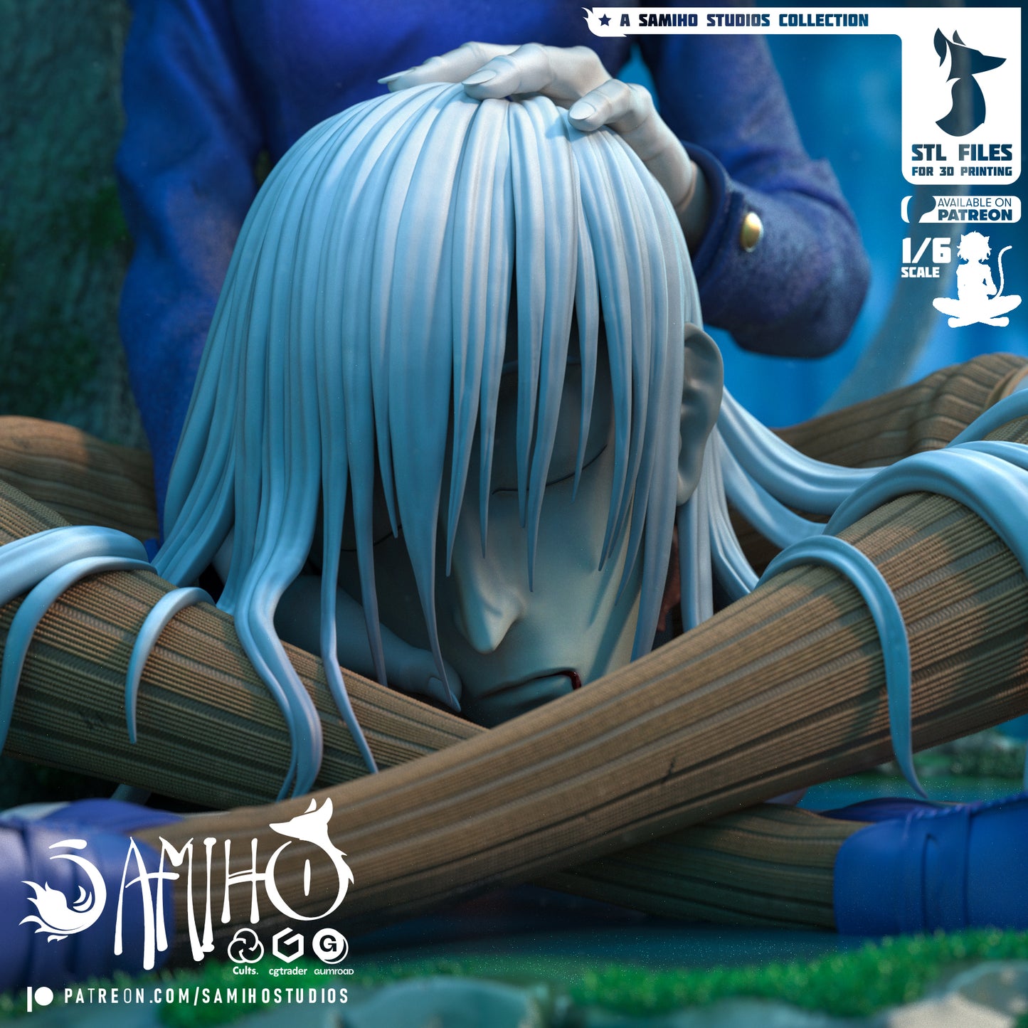 Neferpitou - Unassembled and Unpainted Garage Kit - Model Designed by Samiho Studios
