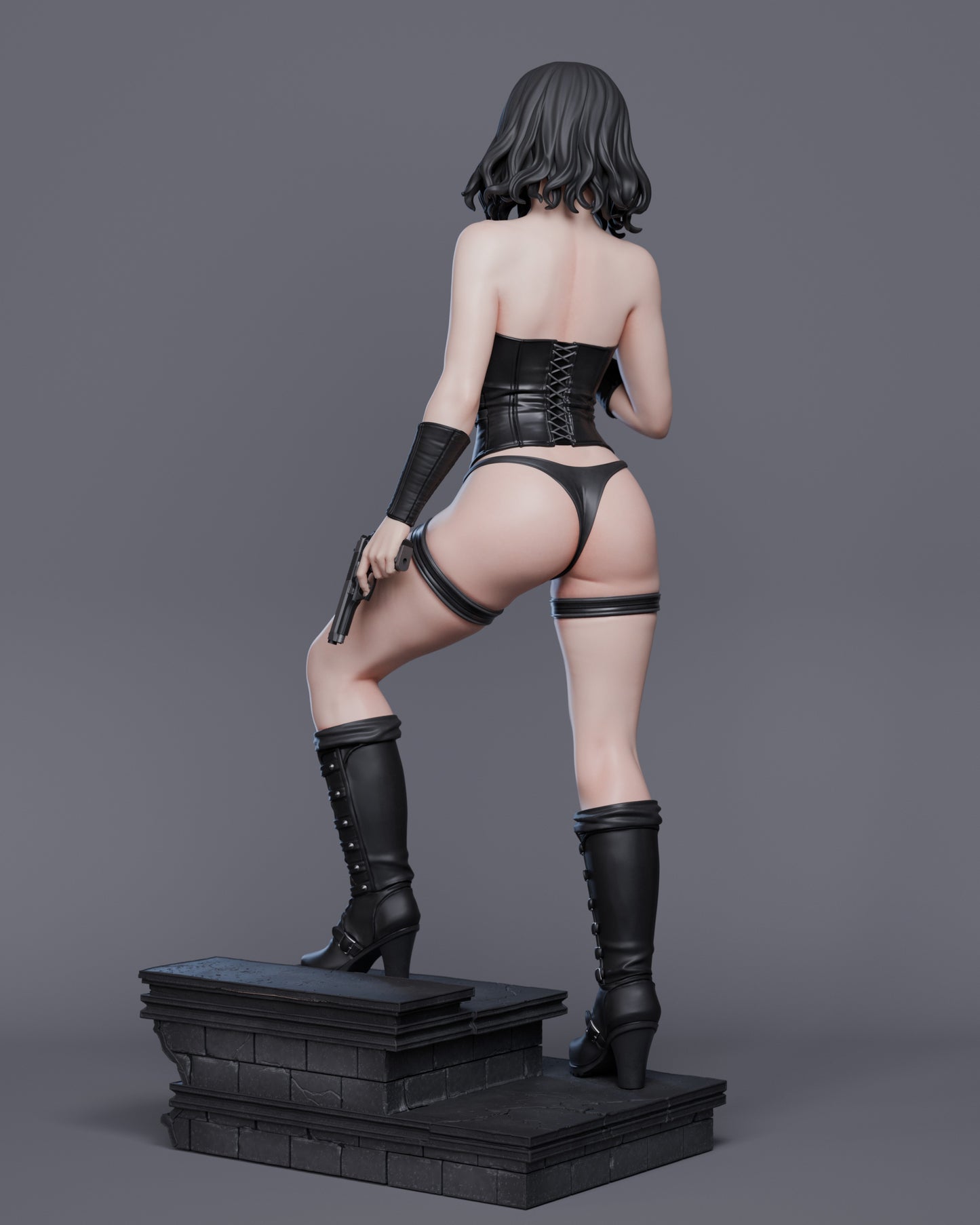 Selene (Underworld) - Unassembled and Unpainted Garage Kit - Model Designed by Abe3d and Davi