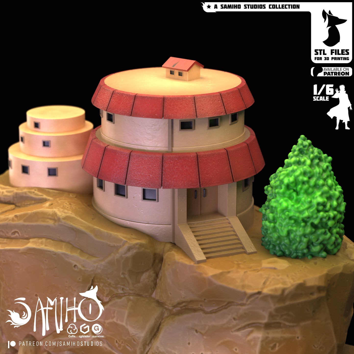 Senju Tobirama - Unassembled and Unpainted Garage Kit - Model Designed by Samiho Stuidos