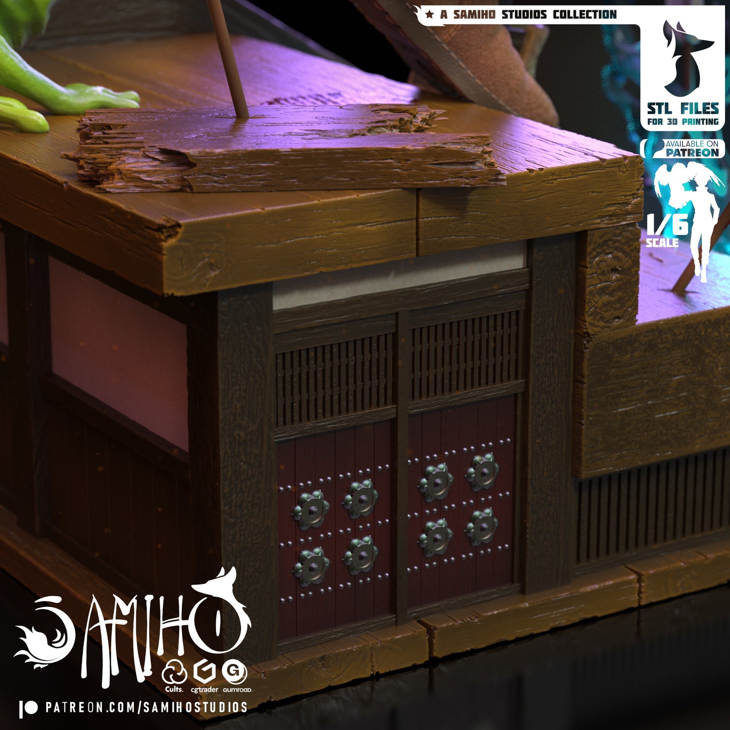 Megumi - Unassembled and Unpainted Garage Kit - Model Designed by Samiho Studios
