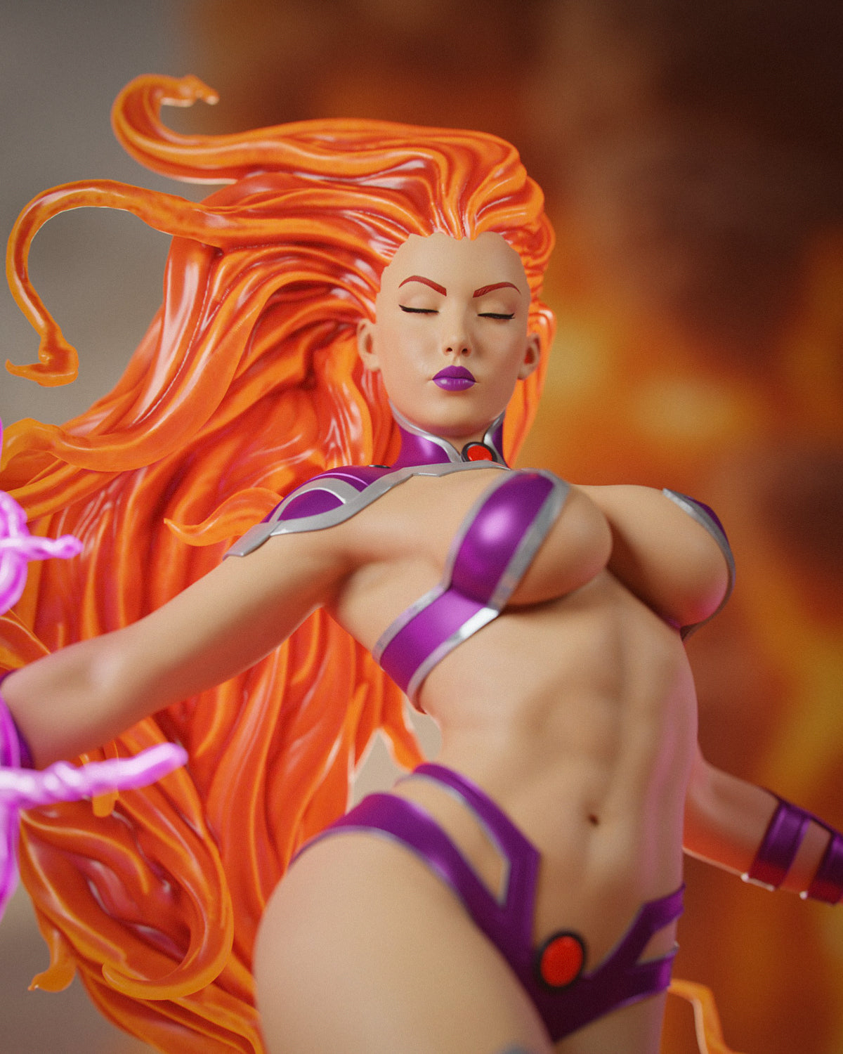 Starfire - Unassmebled and Unpainted Garage Kit - Model Designed by Abe3d/Marcio