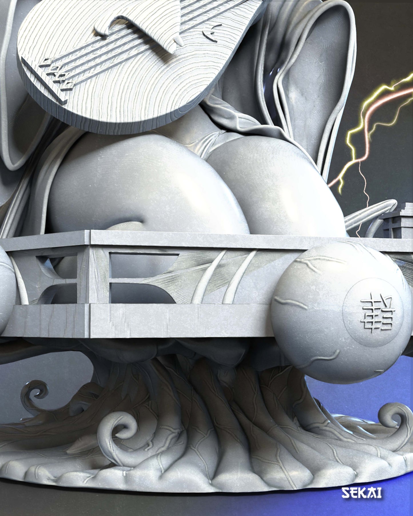 Nakime - Unassembled and Unpainted Garage Kit - Model Designed by Sekai3D