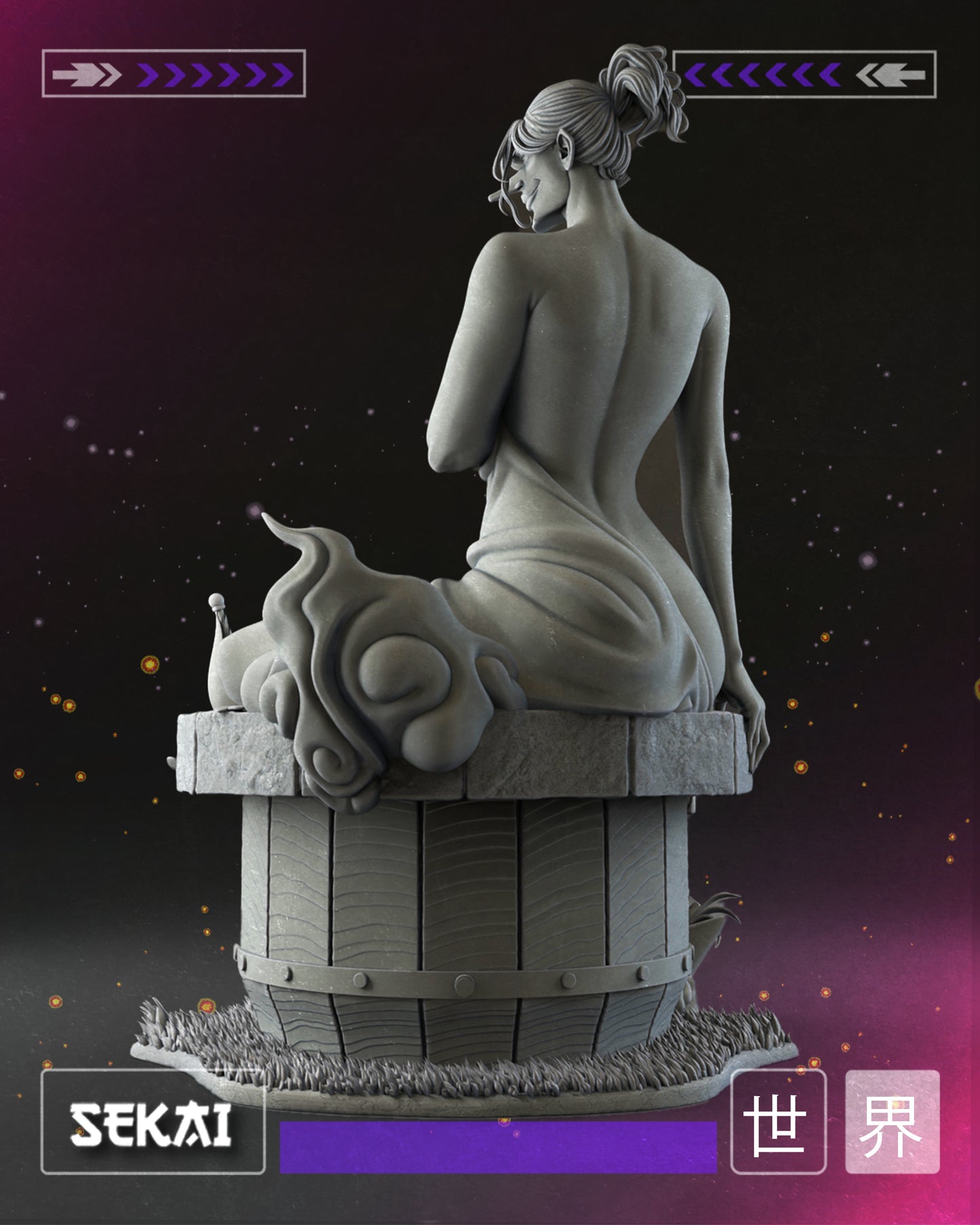 Catarina - Unassembled and Unpainted Garage Kit - Model Designed by Sekai3D