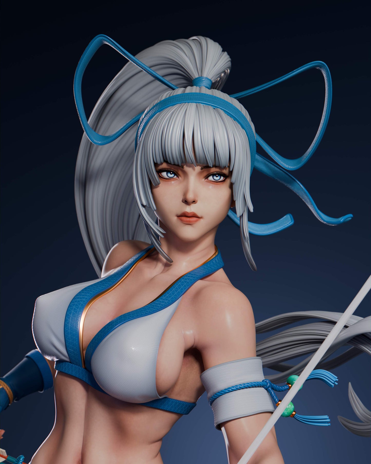 Mina - Unassembled and Unpainted Garage Kit - Model Designed by Abe3D/Davi