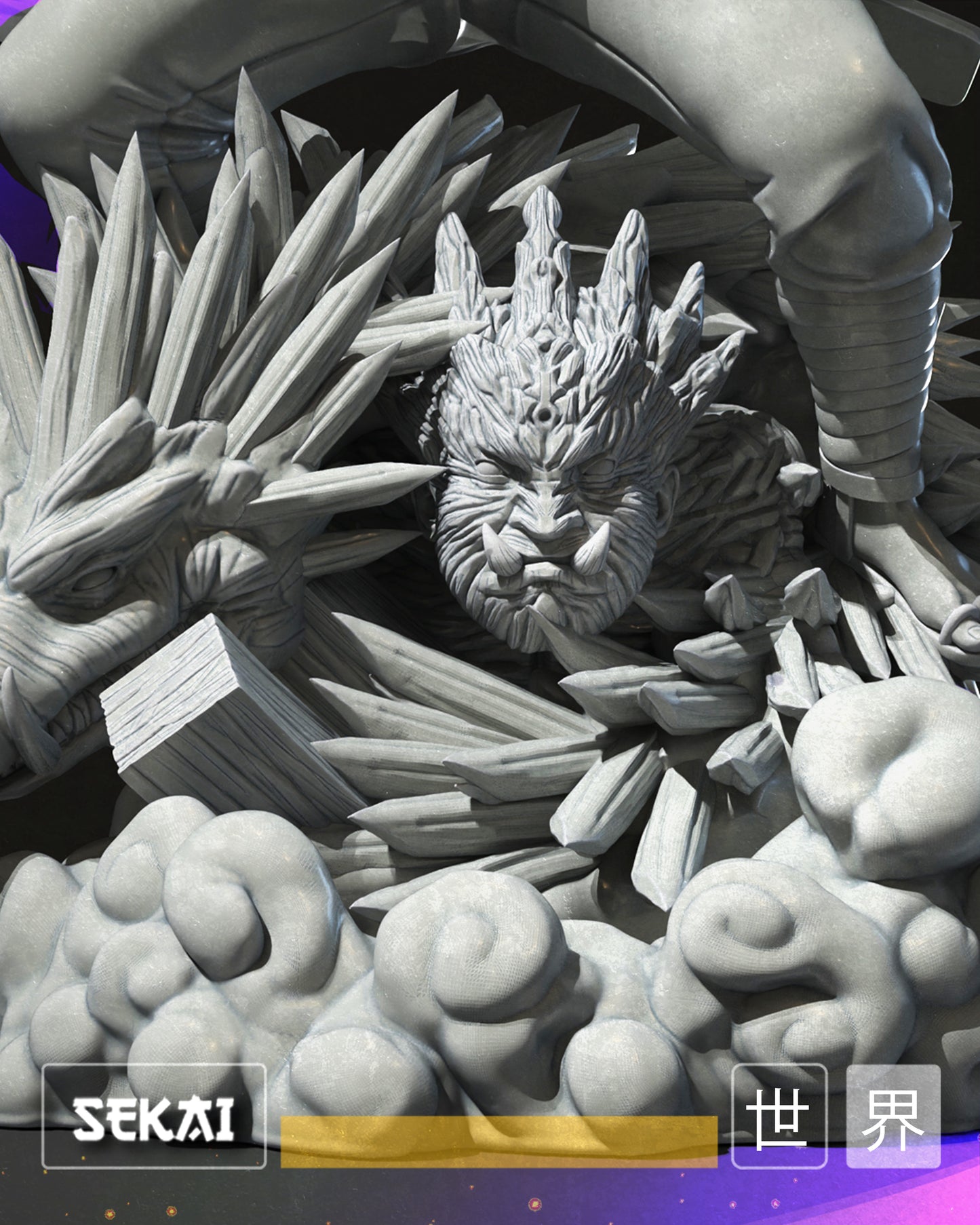 Hashirama - Unassembled and Unpainted Garage Kit - Model Designed by Sekai3D