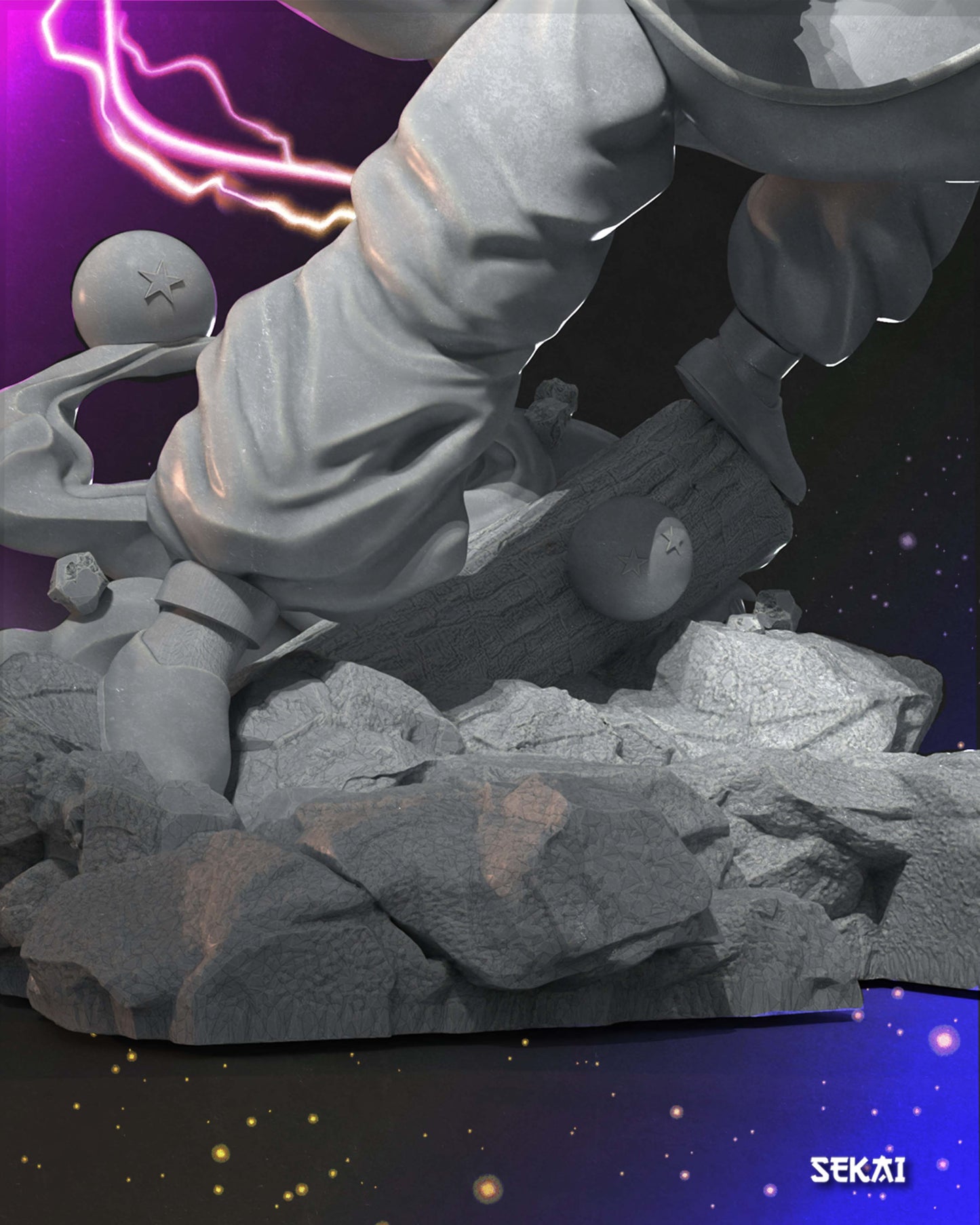 Tao Pai Pai Cyborg - Unassembled and Unpainted Garage Kit - Model Designed by Sekai3D