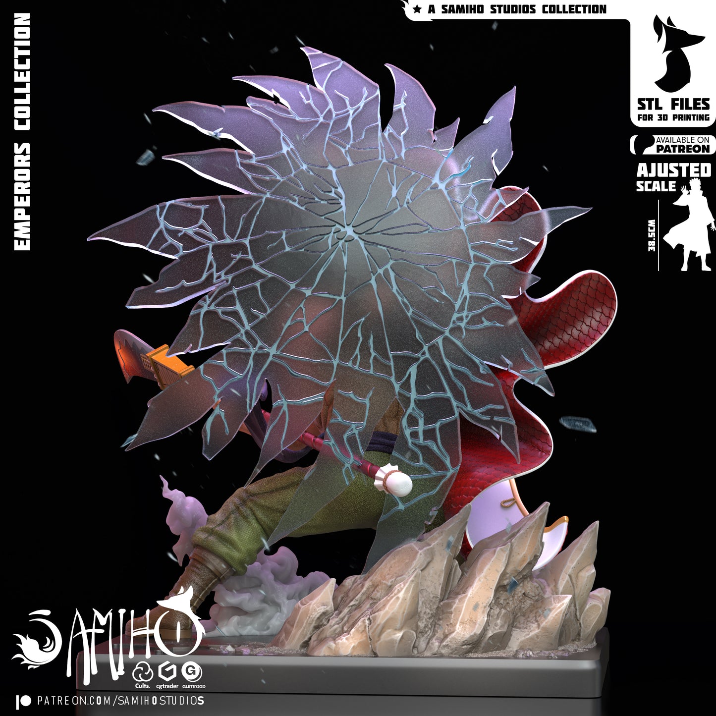 WhiteBeard - Unassembled and Unpainted Garage Kit - Model Designed by Samiho Studios