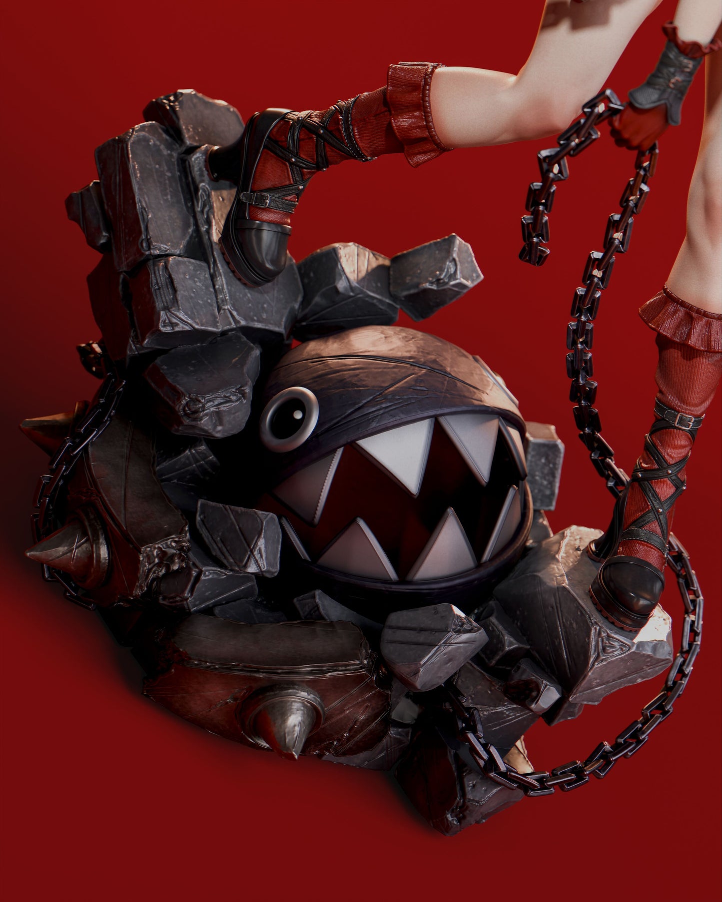 Chompette - (VARIANT PARTS INCLUDED) - Unassembled and Unpainted Garage Kit - Model Designed by Abe3D/Davi