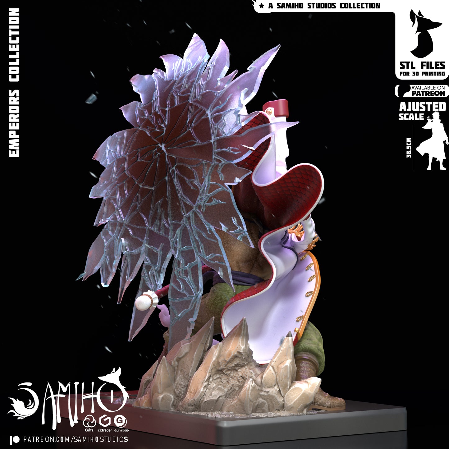 WhiteBeard - Unassembled and Unpainted Garage Kit - Model Designed by Samiho Studios