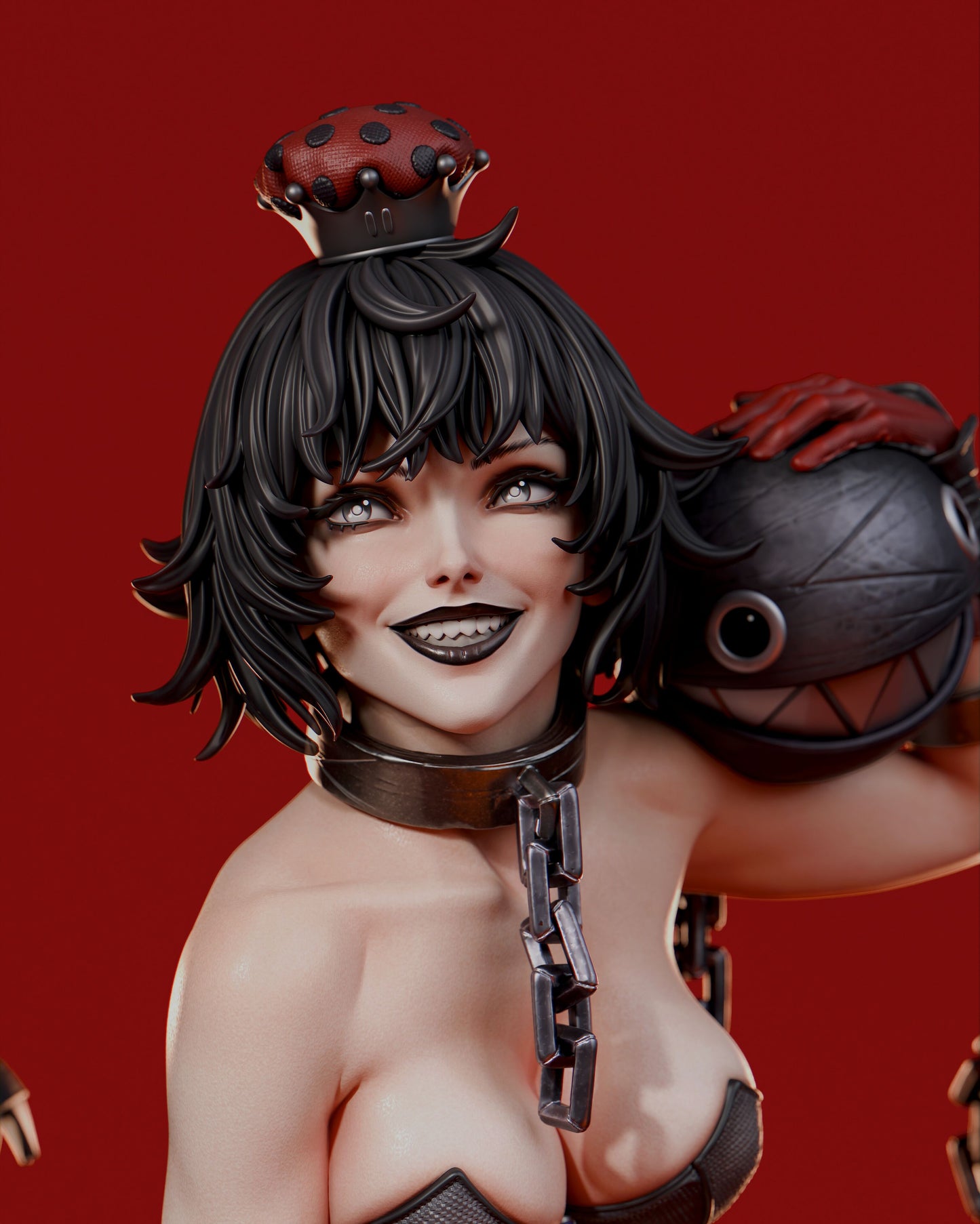Chompette - (VARIANT PARTS INCLUDED) - Unassembled and Unpainted Garage Kit - Model Designed by Abe3D/Davi