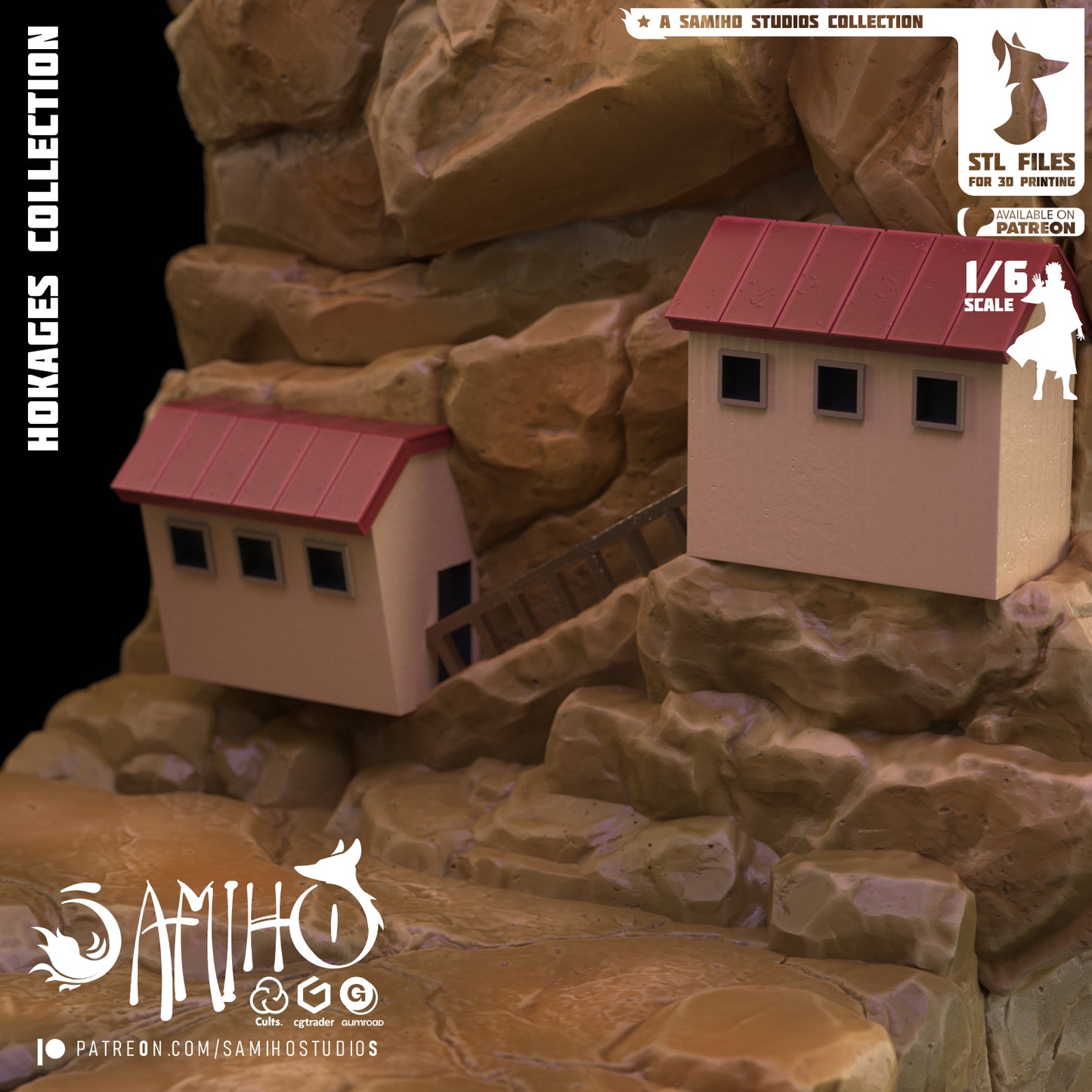 Senju Tobirama - Unassembled and Unpainted Garage Kit - Model Designed by Samiho Stuidos