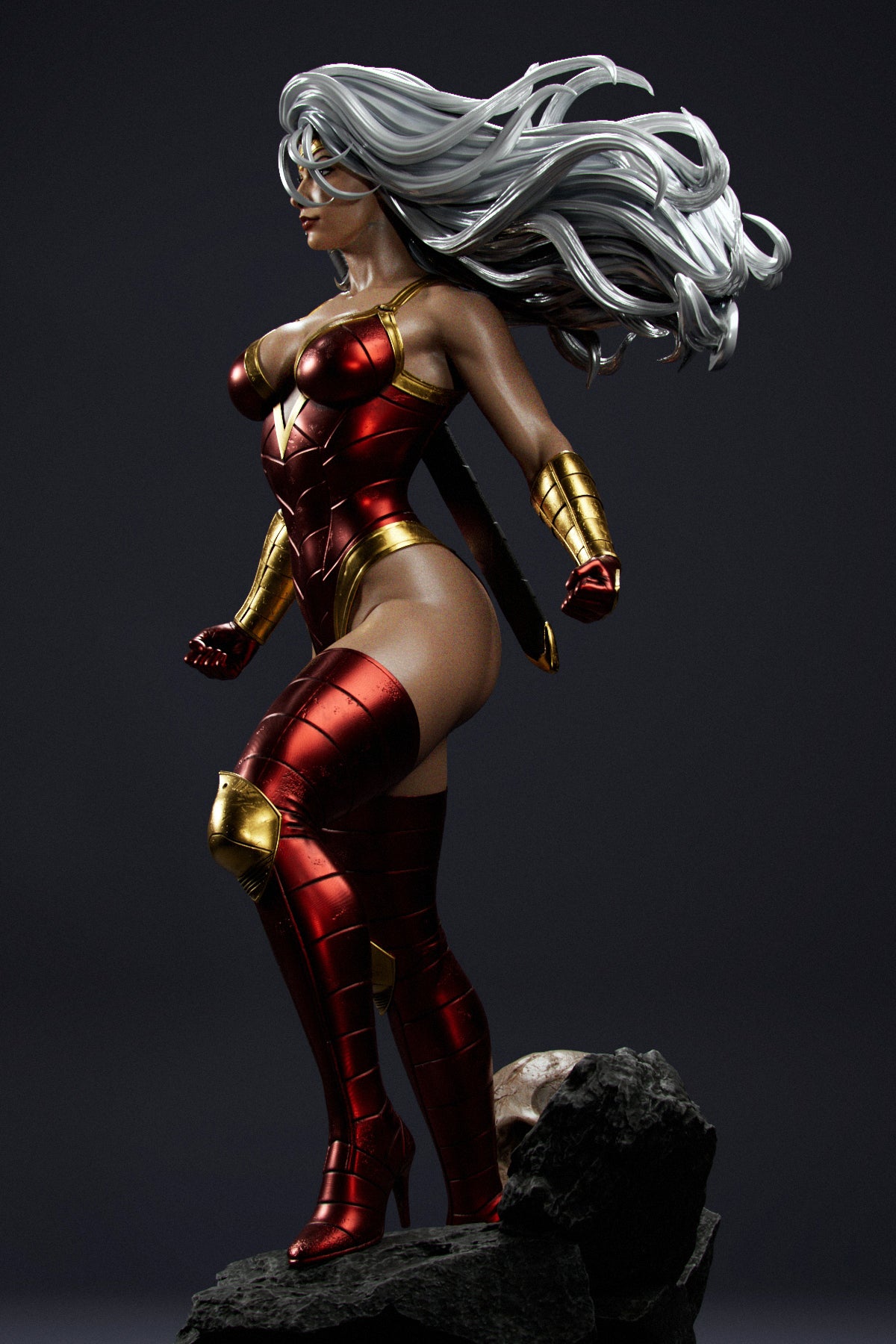 Glory - Unassembled and Unpainted Garage Kit - Model Designed by Abe3D/Marcio