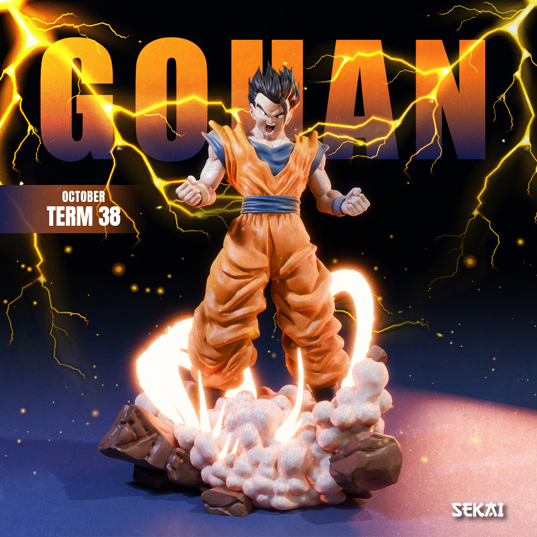 Ultimate Gohan - Unassembled and Unpainted Garage Kit - Model Designed by Sekai