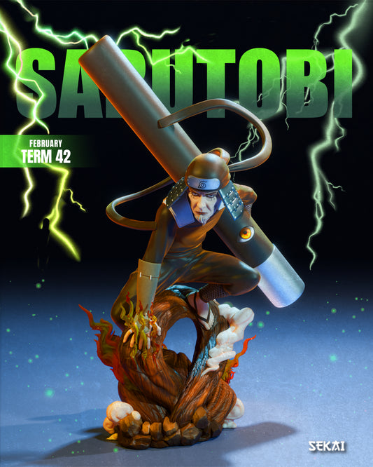 Sarutobi - Unassembled and Unpainted Garage Kit - Model Designed by Sekai3D