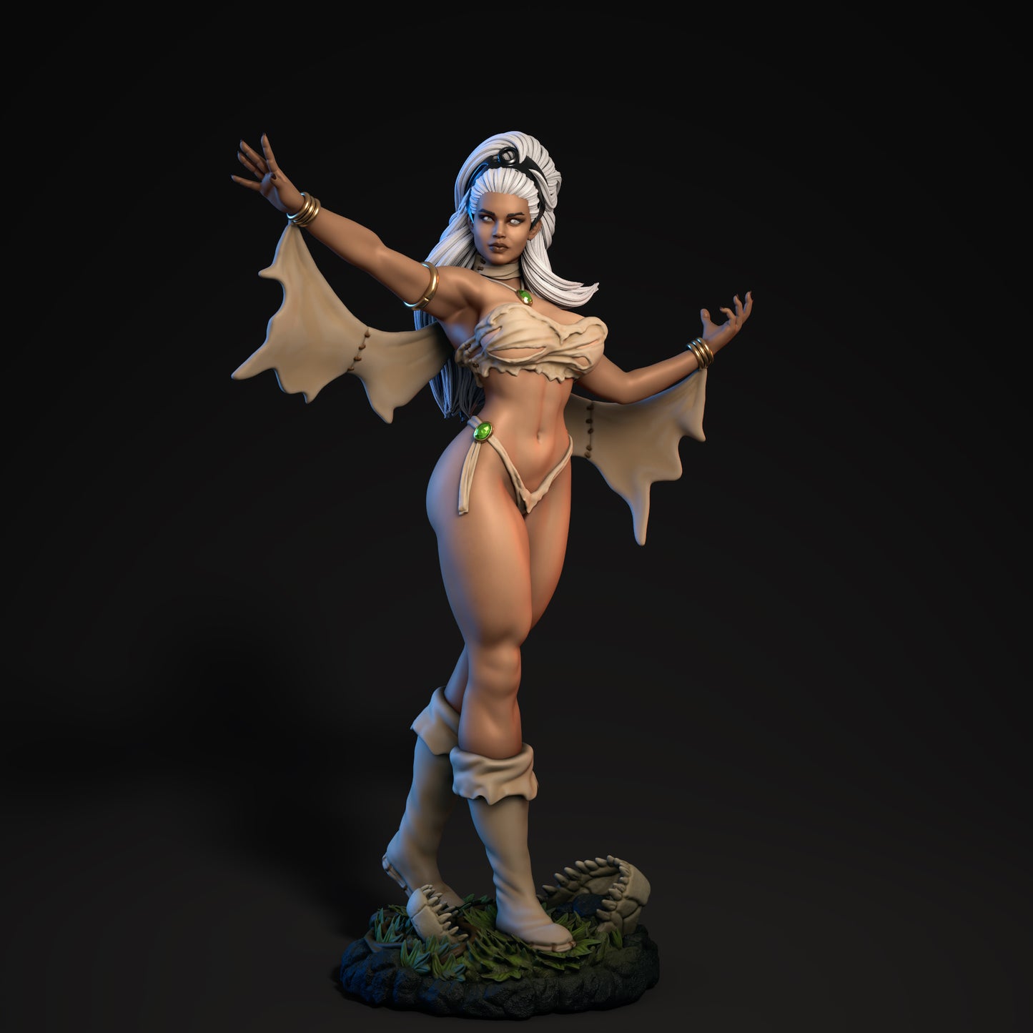 Storm Savage Lands - Unassembled and Unpainted Garage Kit - Model Designed by Abe3d/Jungles