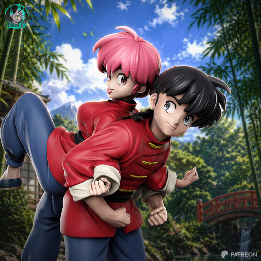Ranma - Unassembled and Unpainted Garage Kit - Model Designed by Kaidan3D