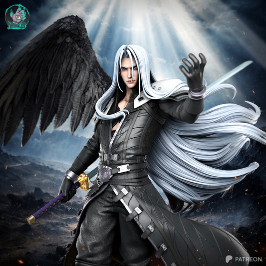 Sephiroth - Unassembled and Unpainted Garage Kit - Model Designed by Kaidan3D
