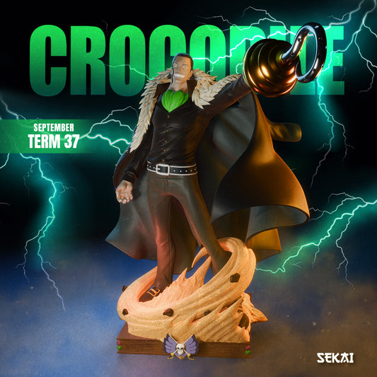 Crocodile - Unassembled and Unpainted Garage Kit - Model Designed by Sekai3D