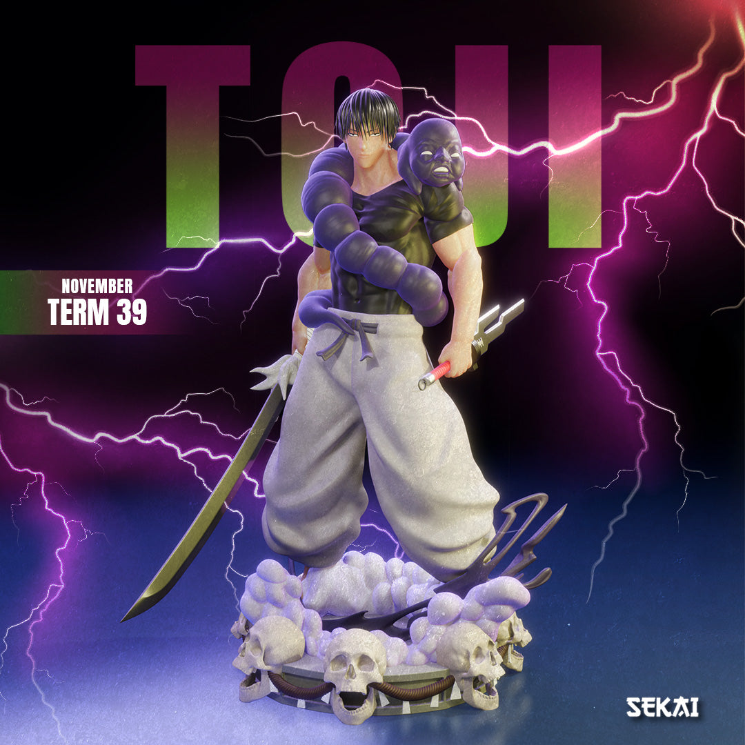 Toji - Unassembled and Unpainted Garage Kit - Model Designed by Sekai3D