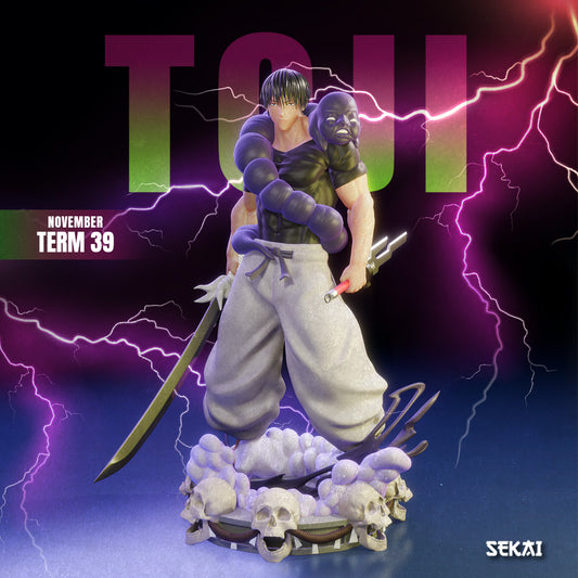 Toji - Unassembled and Unpainted Garage Kit - Model Designed by Sekai3D
