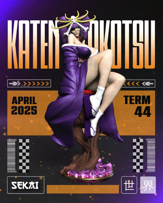 Katen - Unassembled and Unpainted Garage Kit - Model Designed by Sekai3D