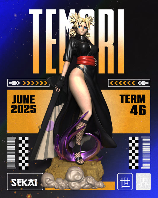 Temari - Unassembled and Unpainted Garage Kit - Model Designed by Sekai3D