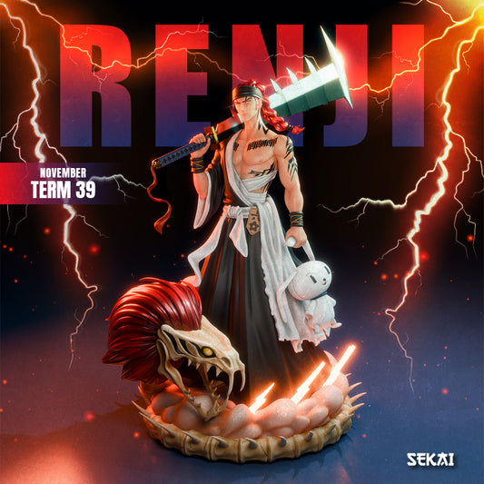 Renji - Unassembled and Unpainted Garage Kit - Model Designed by Sekai3D