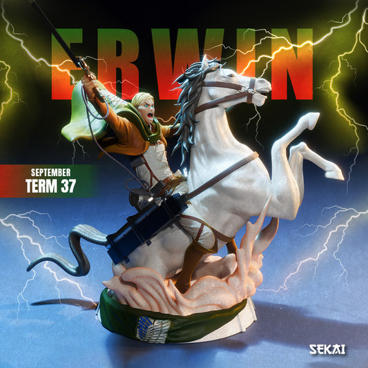 Erwin - Unassembled and Unpainted Garage Kit - Model Designed by Sekai3D
