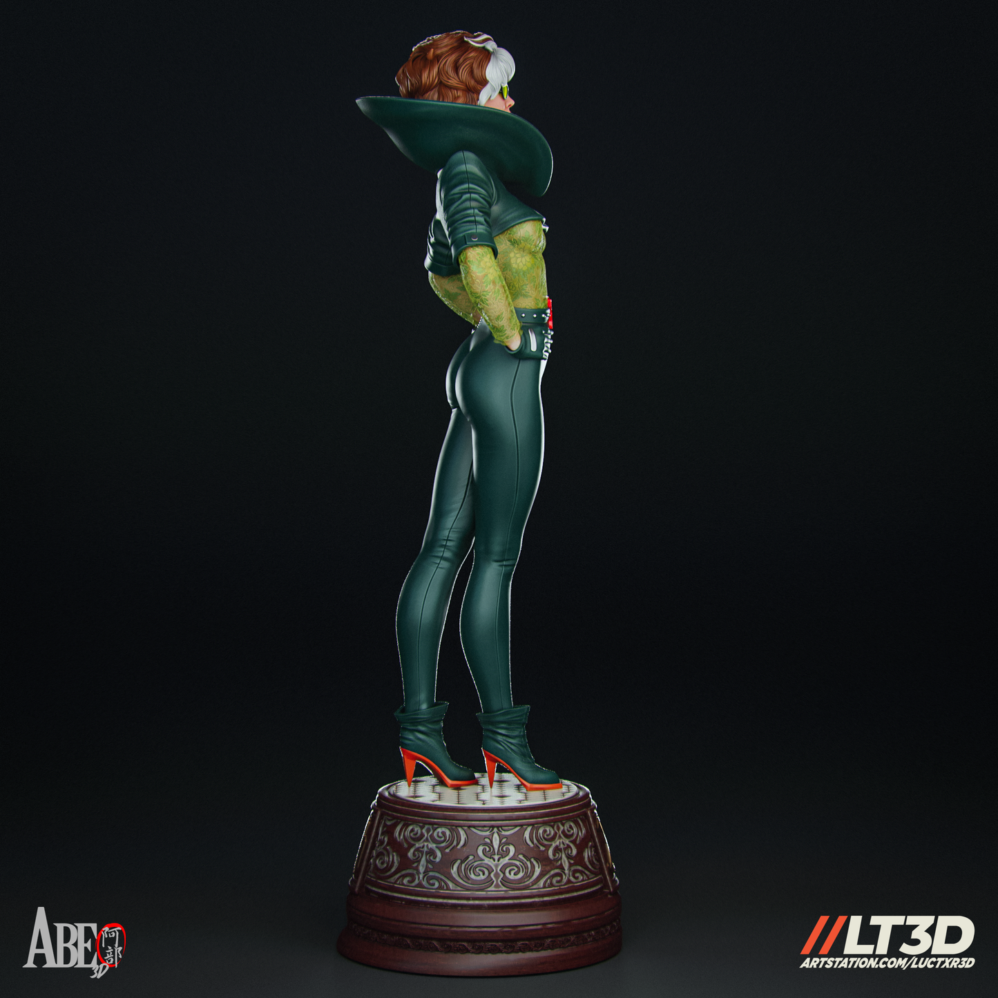 Hellfire Gala Rogue - Unassembled and Unpainted Garage Kit - Model Designed by Abe3d/LT3D