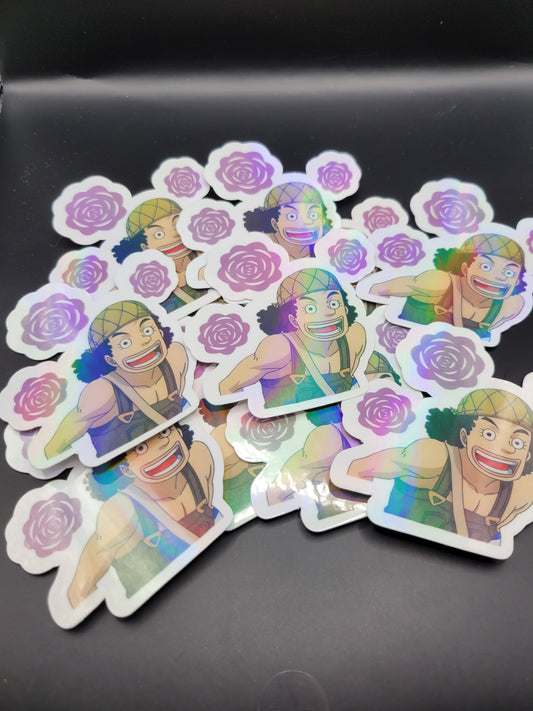 Flower Boy Anime Sticker - Volume 1