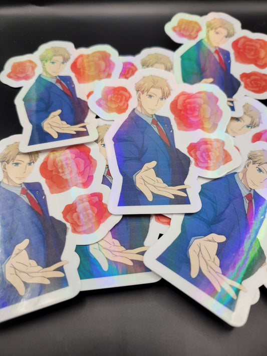 Flower Boy Anime Sticker - Volume 1