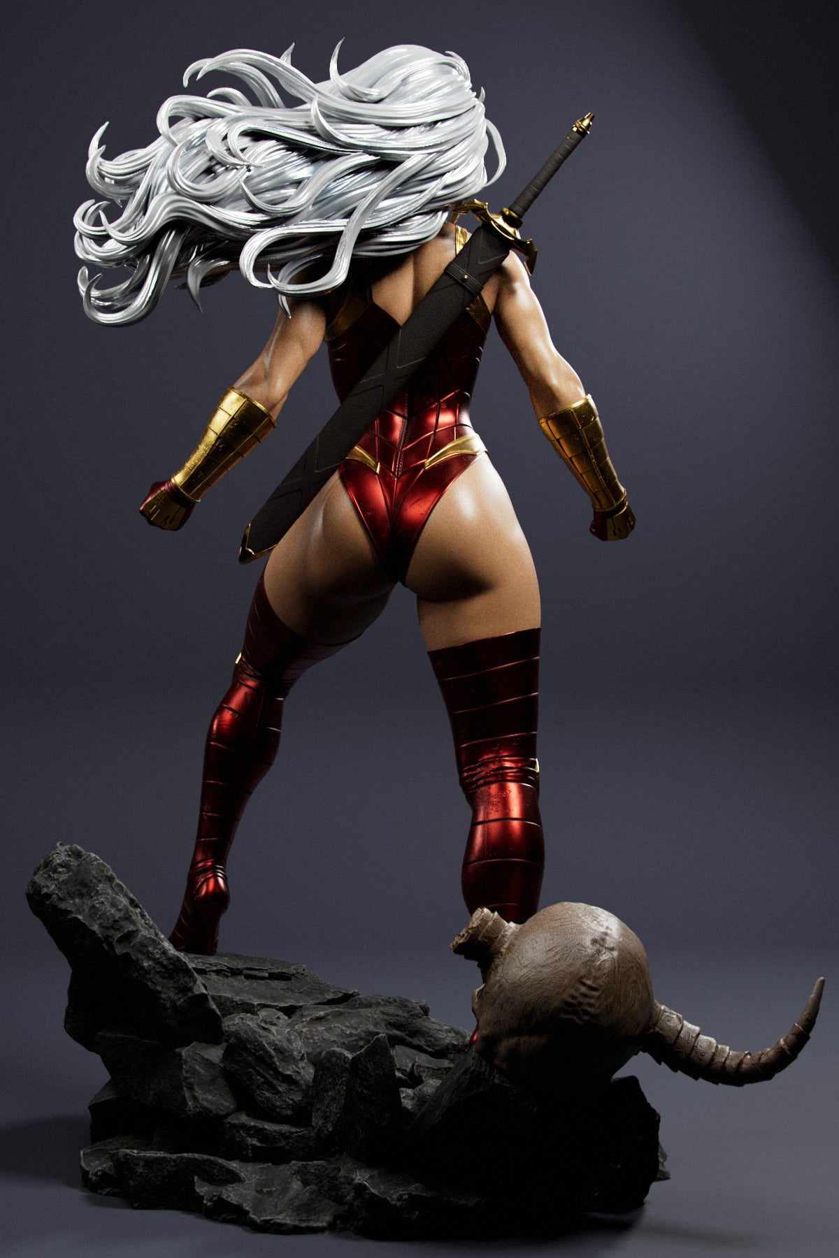 Glory - Unassembled and Unpainted Garage Kit - Model Designed by Abe3D/Marcio