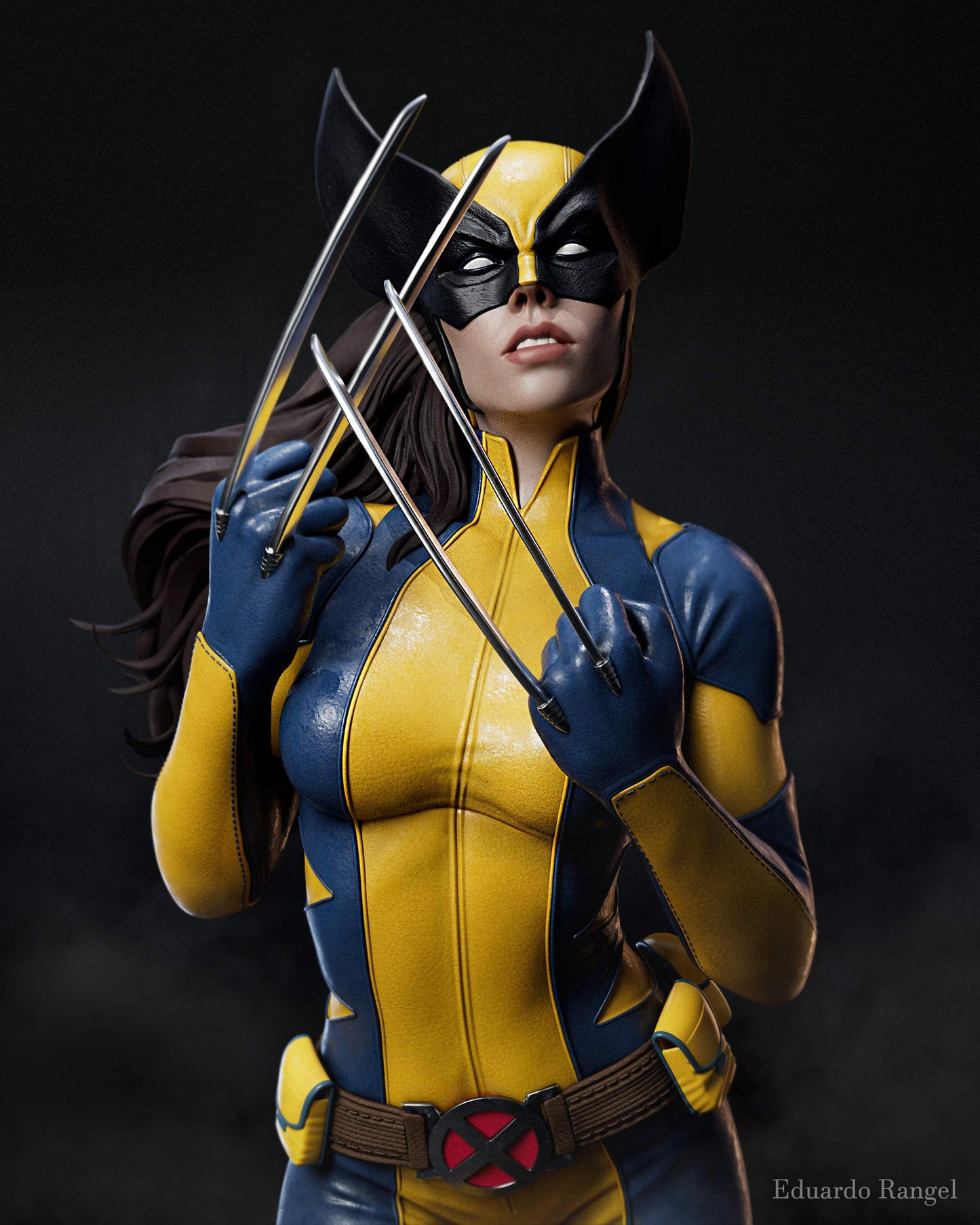 Laura (Wolverine) - Unassembled and Unpainted Garage Kit - Model Designed by Abe3D/Rangel