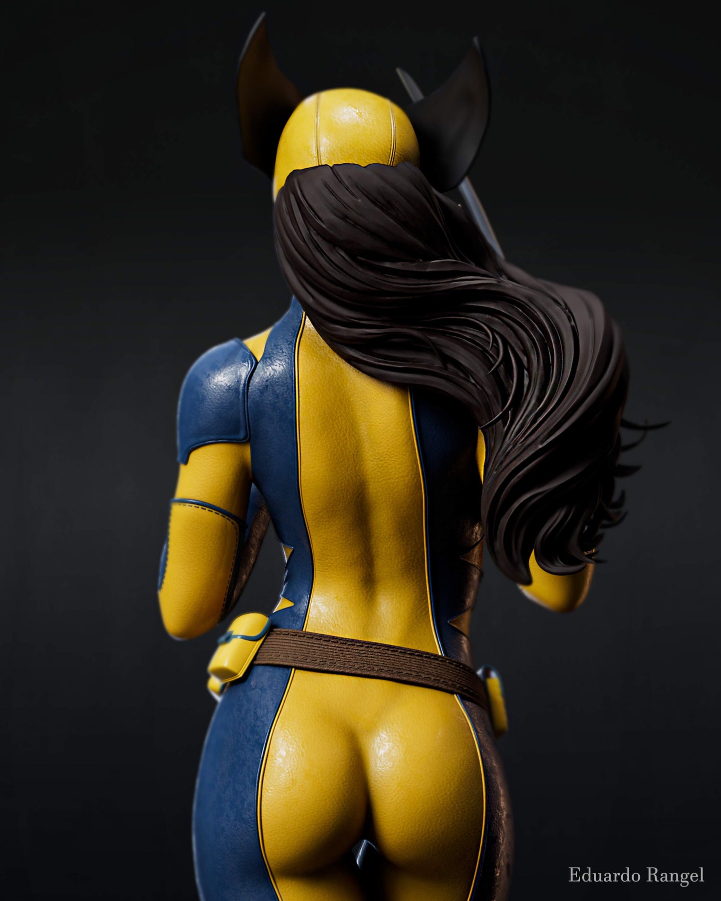 Laura (Wolverine) - Unassembled and Unpainted Garage Kit - Model Designed by Abe3D/Rangel