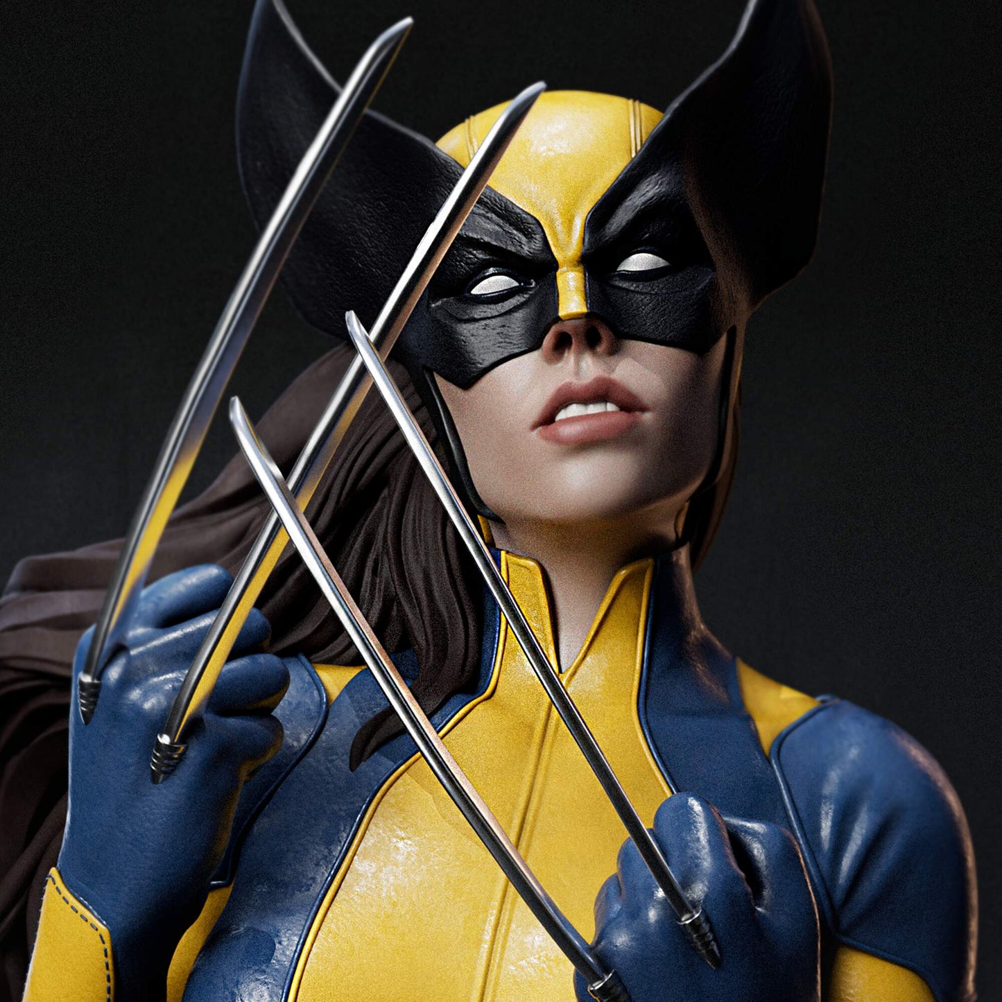 Laura (Wolverine) - Unassembled and Unpainted Garage Kit - Model Designed by Abe3D/Rangel