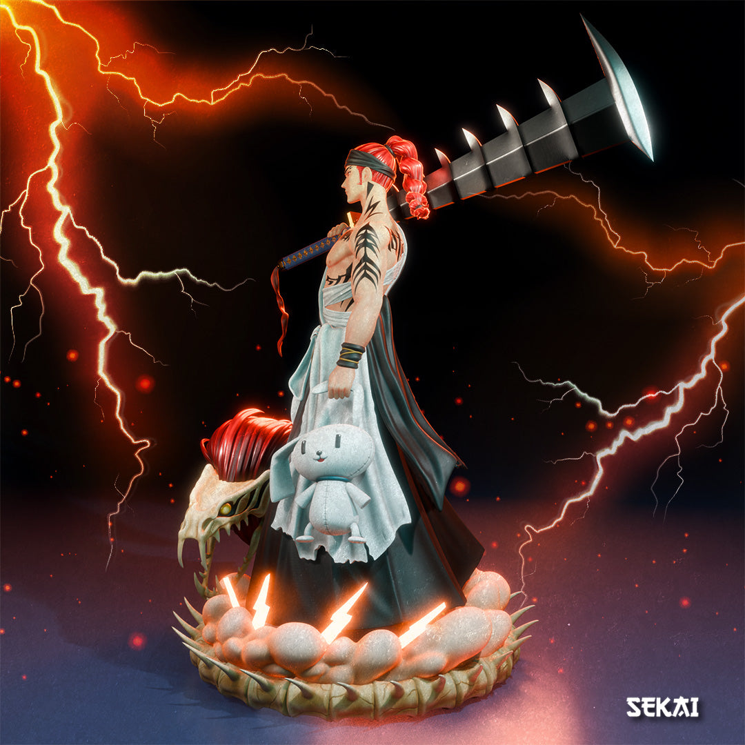 Renji - Unassembled and Unpainted Garage Kit - Model Designed by Sekai3D