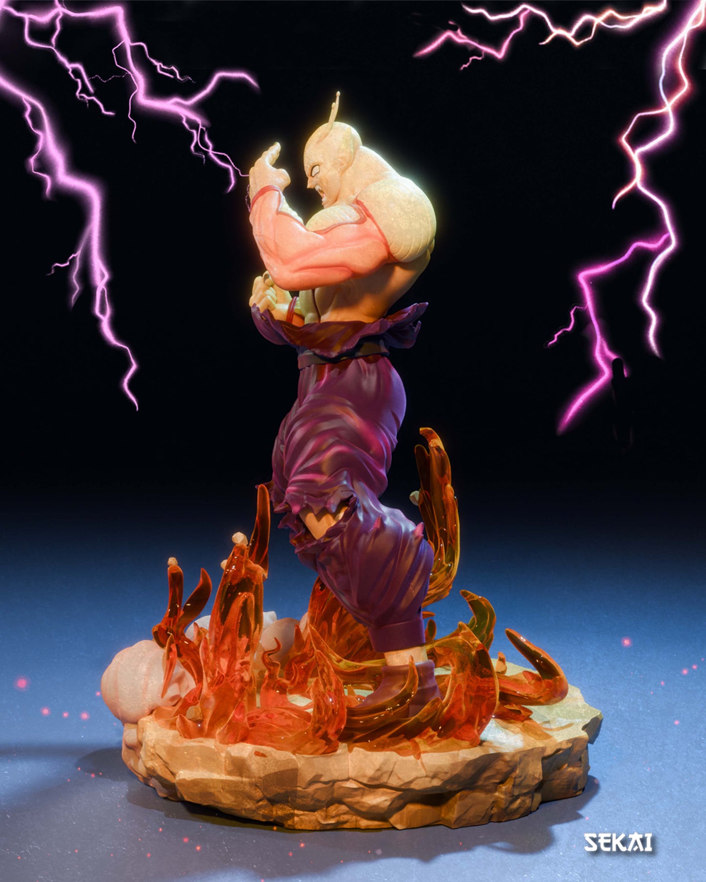 Super Piccolo (DB Super) - Unassembled and Unpainted Garage Kit - Model Designed by Sekai3D