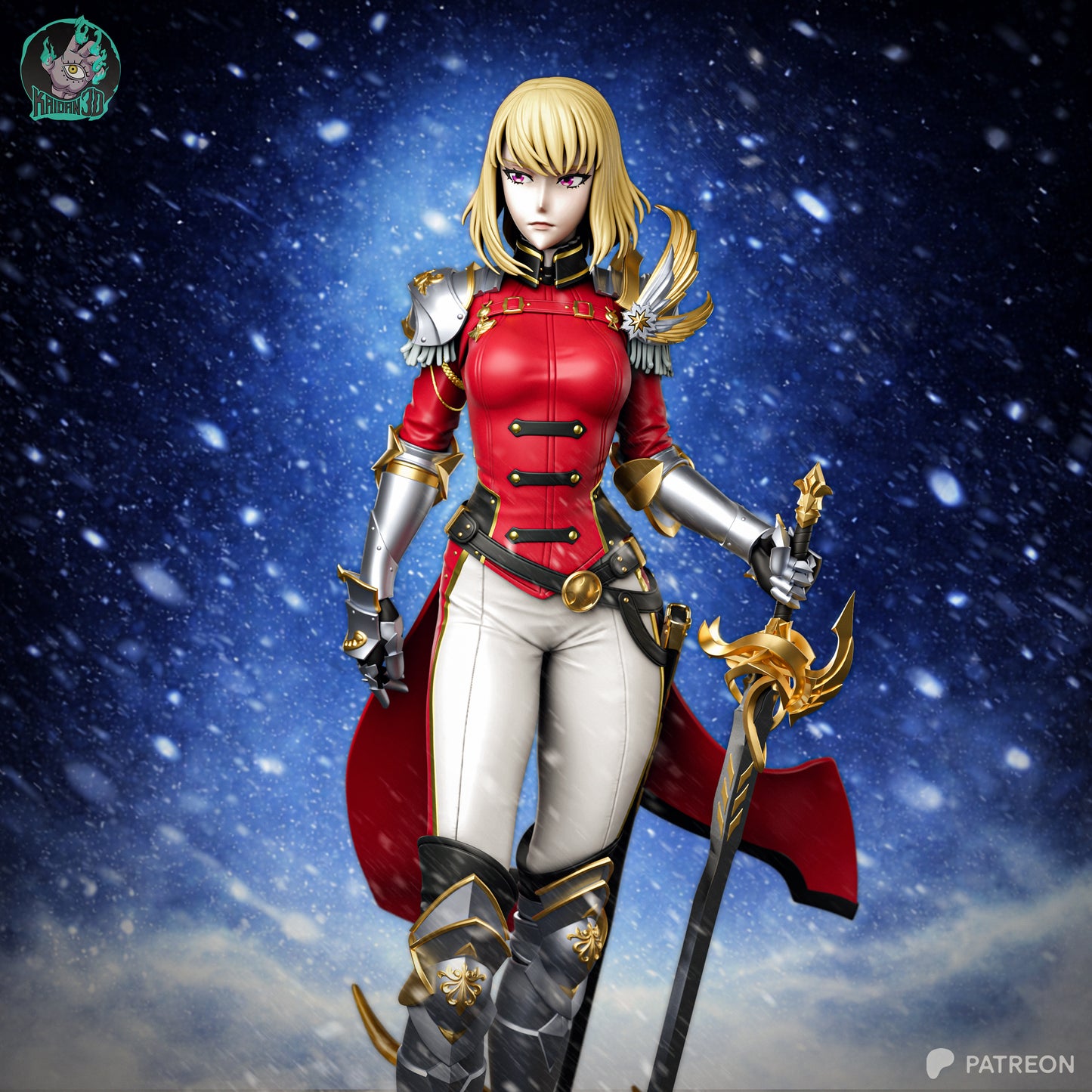 Cha Hae-In - Unassembled and Unpainted Garage Kit - Model Designed by Kaidan3D