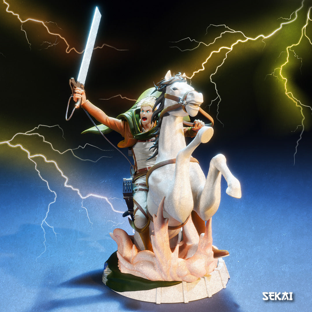 Erwin - Unassembled and Unpainted Garage Kit - Model Designed by Sekai3D