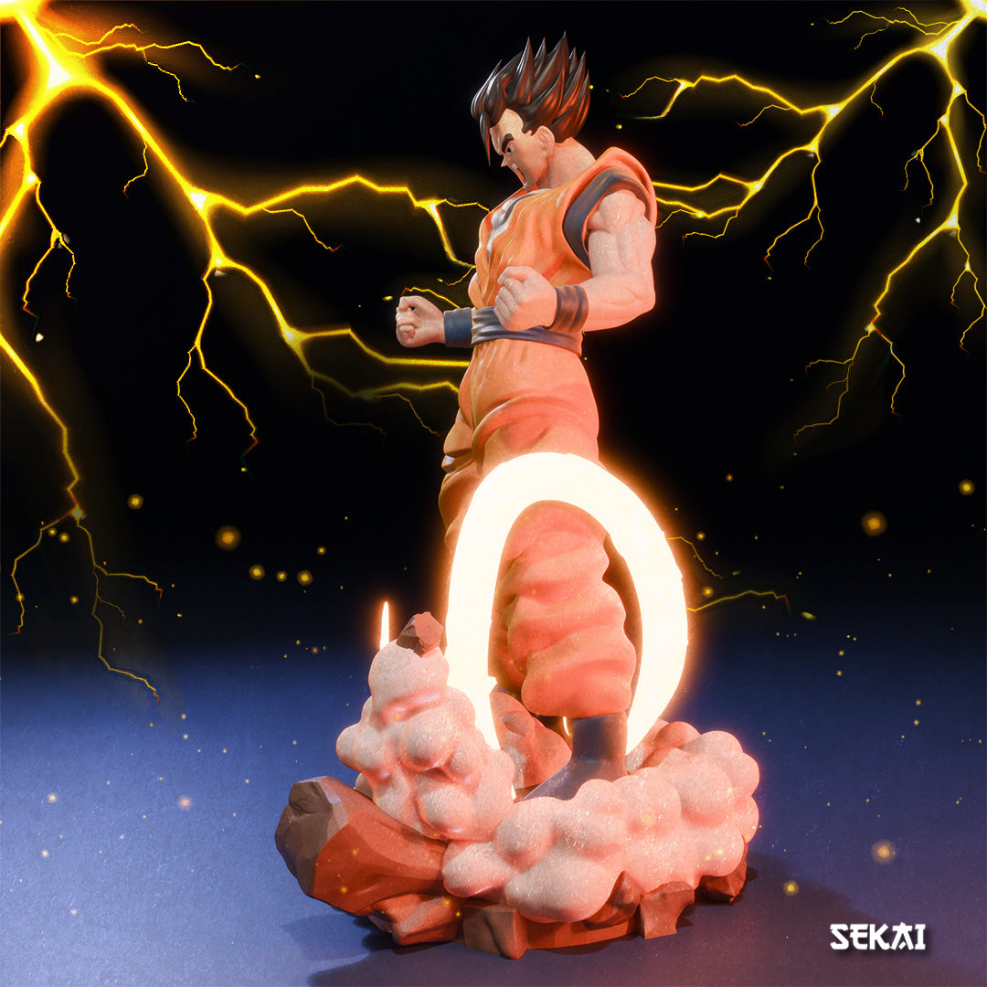 Ultimate Gohan - Unassembled and Unpainted Garage Kit - Model Designed by Sekai